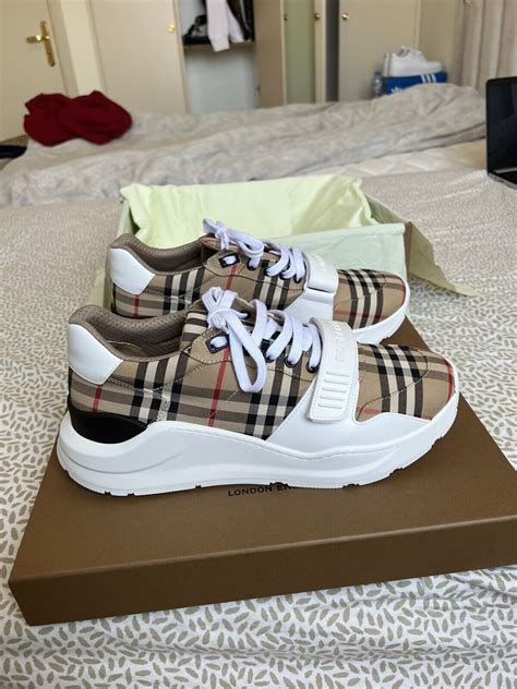 jordan burberry sneakers|Burberry sneakers men price.